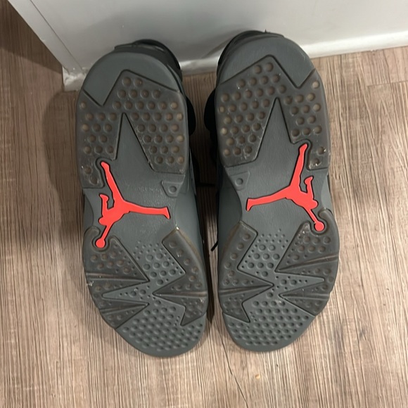 Paris Saint Germain Nike Air Jordan 6 Retro PSG “Iron Grey” Size 13 New Unworn - Picture 4 of 4